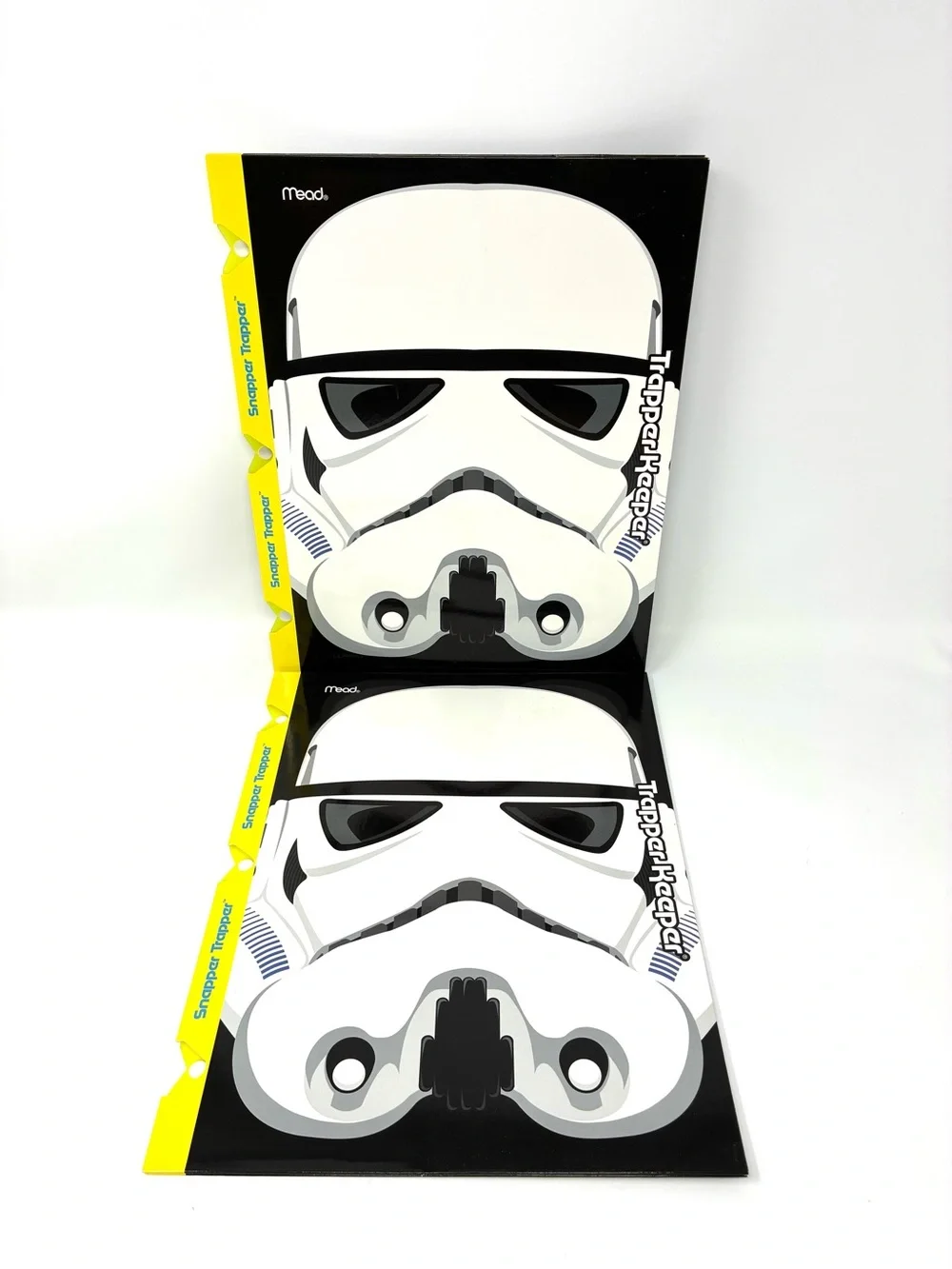 Star Wars Mead Trapper Keeper Snapper Trapper Folder Binder Lot Stormtrooper ‘14